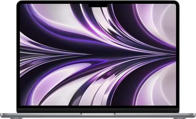 آبل 2022 ماك بوك إير، 13 بوصة، شريحة Apple M2، ذاكرة 8GB، 256GB - رمادي